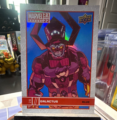Upper Deck Marvel Annual 2021-22 Galactus #26 Blue Parallel Non-Sport Card