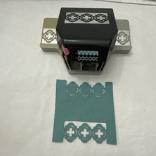 EK Success 2-in-1 Border Punch Moroccan Quatrefoil Scrapbooking Paper Crafts