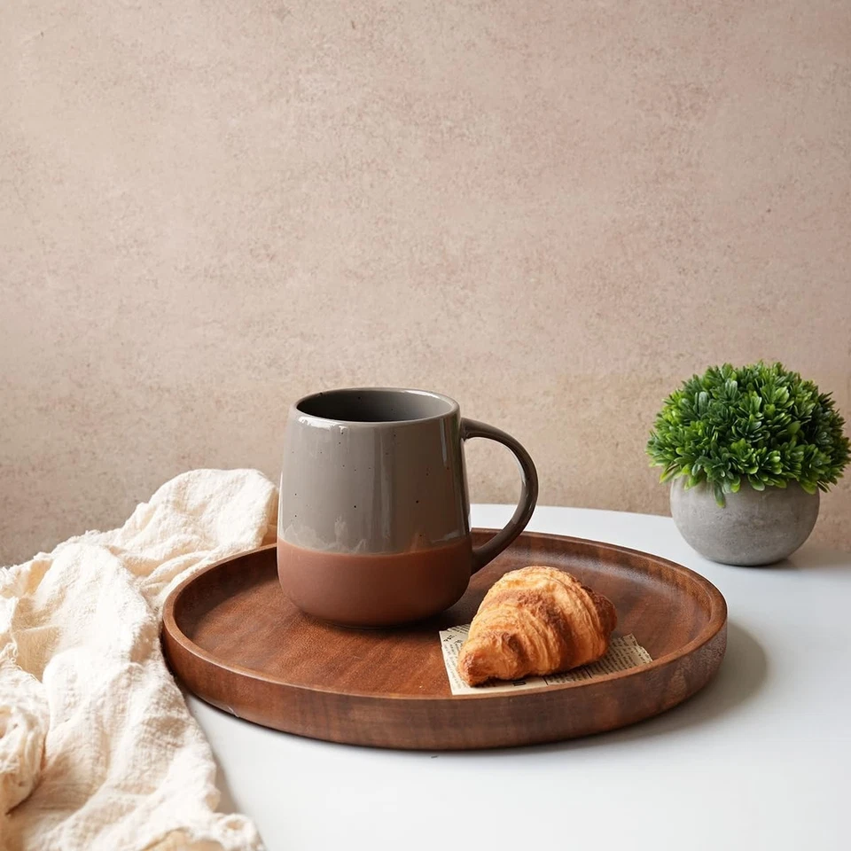 Tazas de café grandes, taza de café de cerámica extra grande, taza de cerámica hecha a mano de 22 oz... Foto 4 de 4