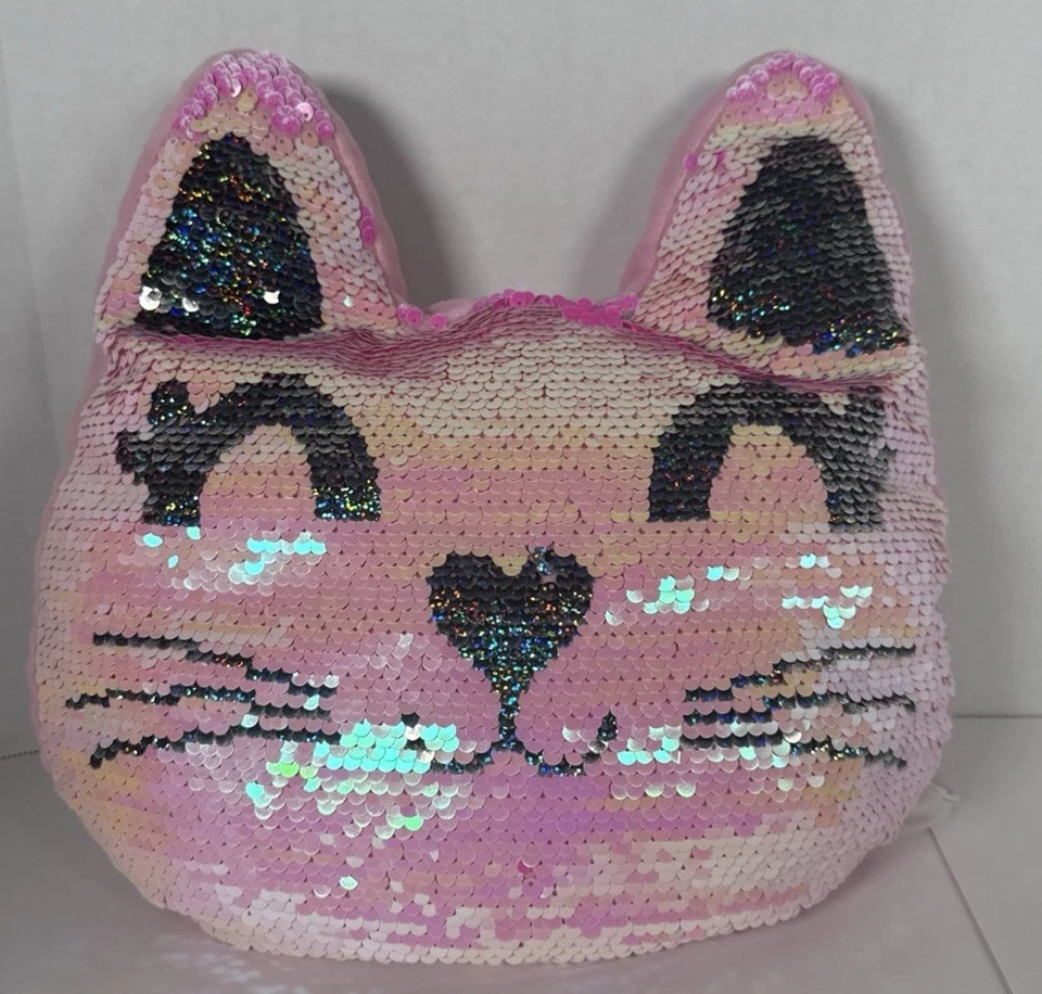 Almohada de lentejuelas para gato - 13" - Usada Foto 4 de 4