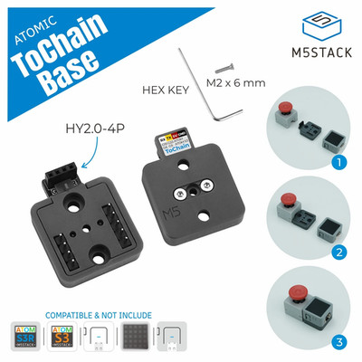 M5Stack Official Atomic Tochain Base