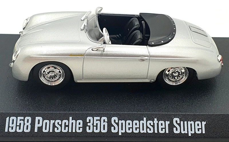 Porsche 356 Speedster Super 1958 Greenlight escala 1/43 86597 - plateado Foto 3 de 4
