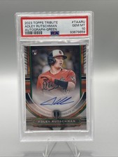 2023 Topps Tribute Adley Rutschman RC Auto  /99  #TA-ARU PSA 10 GEM MINT