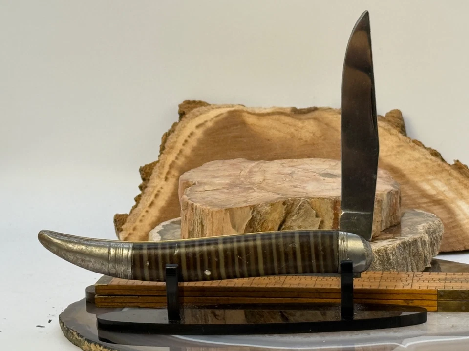 Vintage JA Henckles H B 5 Large Toothpick Single Blade Folder Rarer--2551.25 - Image 2 of 4