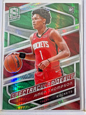 Amen Thompson 2023-24 Panini Spectra International Green #185 (RC) Rockets 65/75