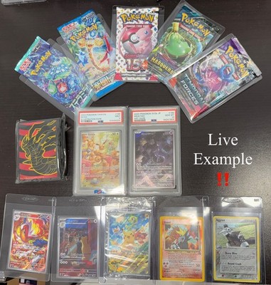 Pokemon Mystery Box - 2 Graded Cards (PSA), 5 Packs, 5 Rare Card - Eng +  Jap | eBay