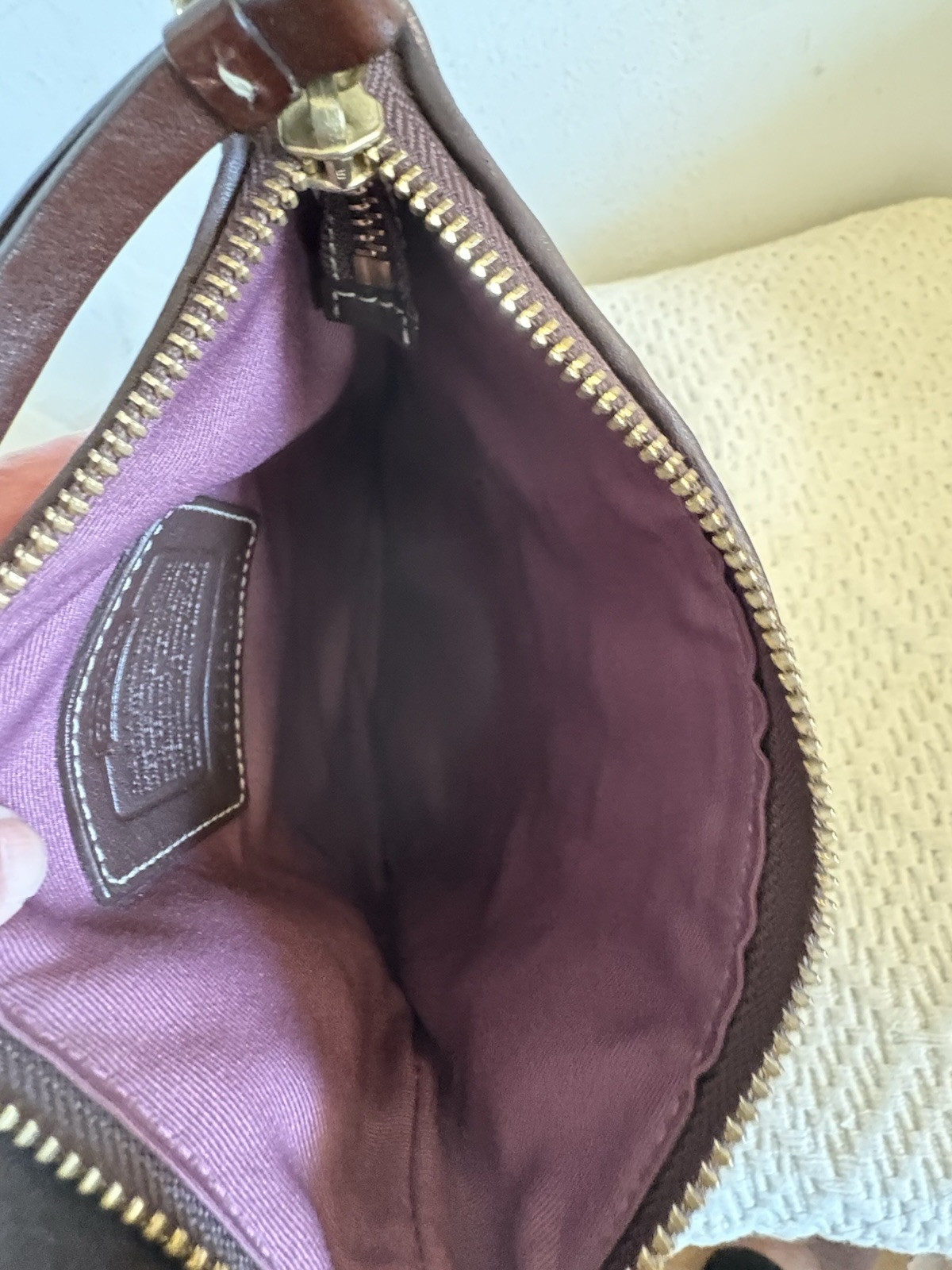 Coach Patchwork Multimedia Signature Leather & Su… - image 9