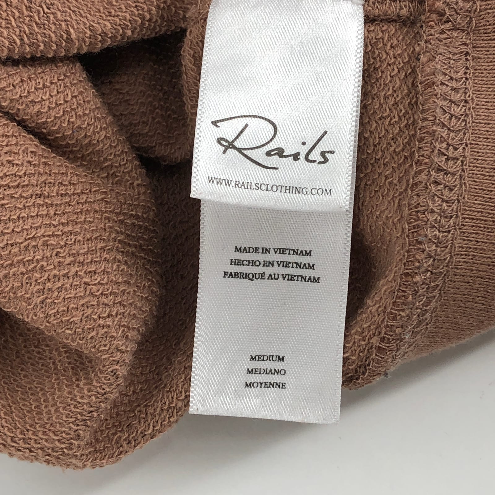 Rails Brown Black Animal Print Sweater | Size M - image 4