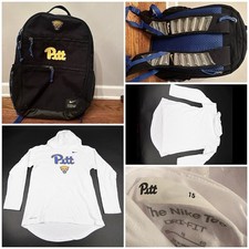 pittsburgh panthers nike team Issued Pitt Backpack Elite Set Pullover #15 Xl
