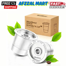 2 Pack K Cup Reusable Coffee Pods for Keurig: Stainless Steel Refillable K Cup -