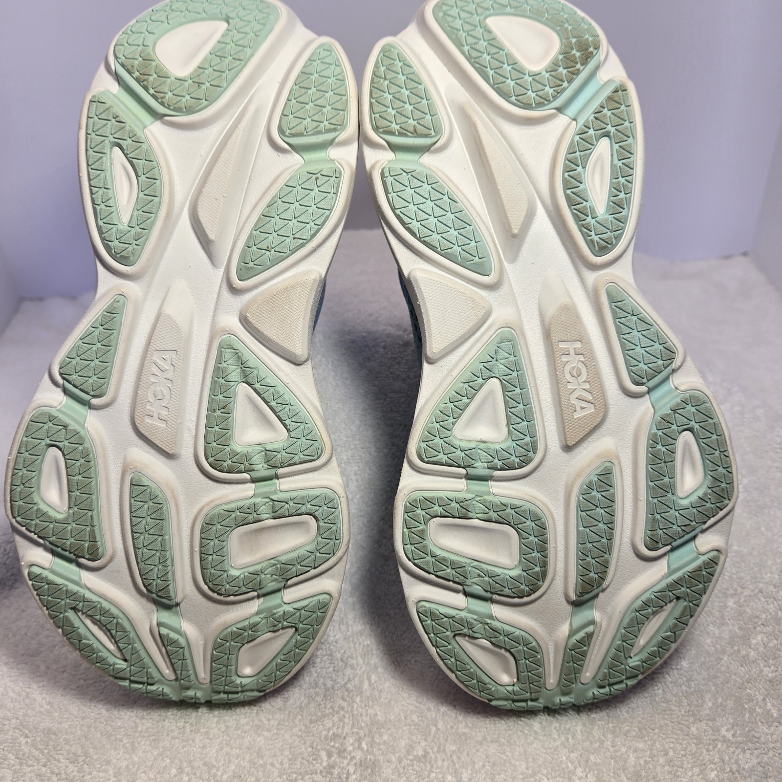 HOKA Bondi 8 Running Shoe Womens Size 7.5D Wide EUC 1127954 ABSO Comfort Road thumbnail 15