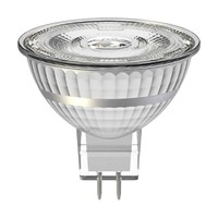 LED SMD Nv-Reflektorlampe MR16, 12V, GU5.3, 5.5W 2700K 540Lm 36°, Halogenoptik