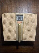 Borg Bathroom Scale Wicker Design Golf And Cr me Vintage