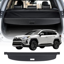 Retractable Cargo Cover, Upgraded Carbon Fiber Texture Trunk Cover, Anti-Peeping