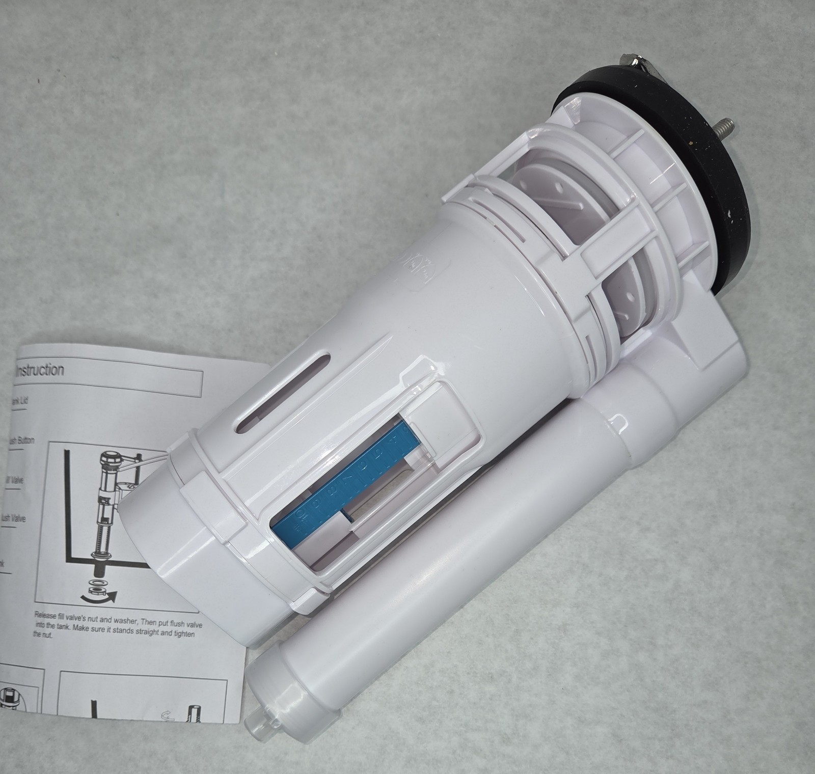 T Tulead Toilet Flush Valve Dual Flush Valve Toilet Repair Kit Toilet Tank Parts