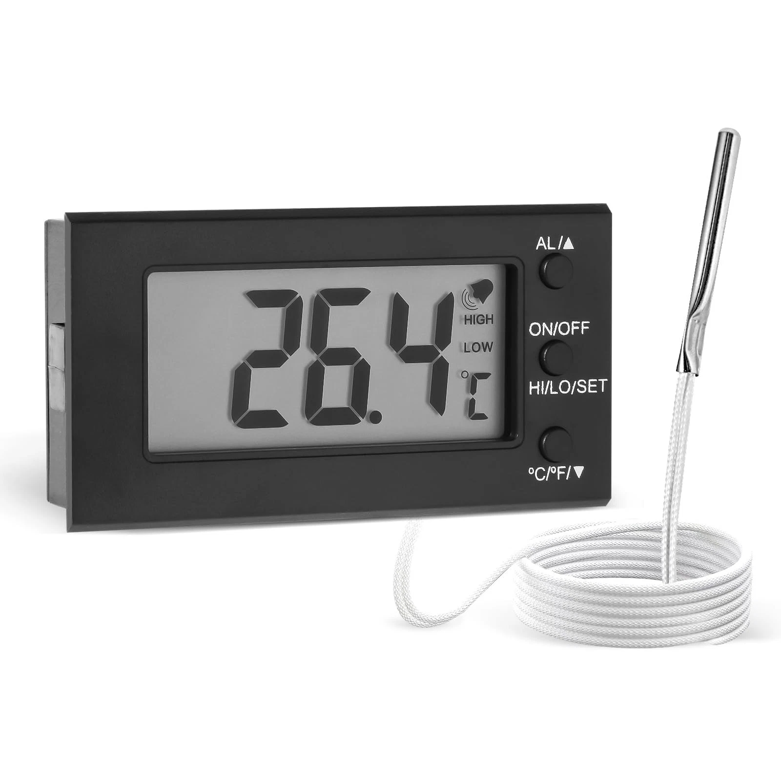 Digital Oven Thermometer -58°F to 572°F/-50°C-300°C, Thermometer with Probe, ...