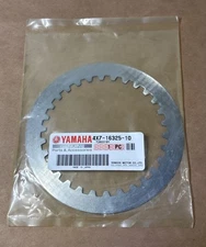 Genuine OEM Yamaha 4X7-16325-10 Clutch Plate Steel Disc New Made In Japan thumbnail 2