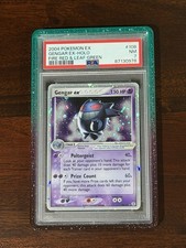 Pokemon Gengar ex FireRed & LeafGreen 108/112 Holo PSA 7 - Swirl on eBay