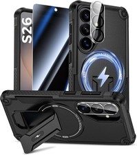 Samsung Galaxy S26 Case with Privacy Tempered Glass  Camera Lens Protector