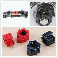 Fast Pair Clamps 1 Buckle Dumbbell Collars Weight 25MM Barbell Clips Spinlock