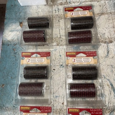 LEMAX O GAUGE 5 BRICK AND STONE ROADS AND 5 LARGE BRICK ROADS EVERYTHING MUST GO