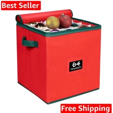 Christmas Ornament Storage Box Christmas Decor Storage Containers that Store ...