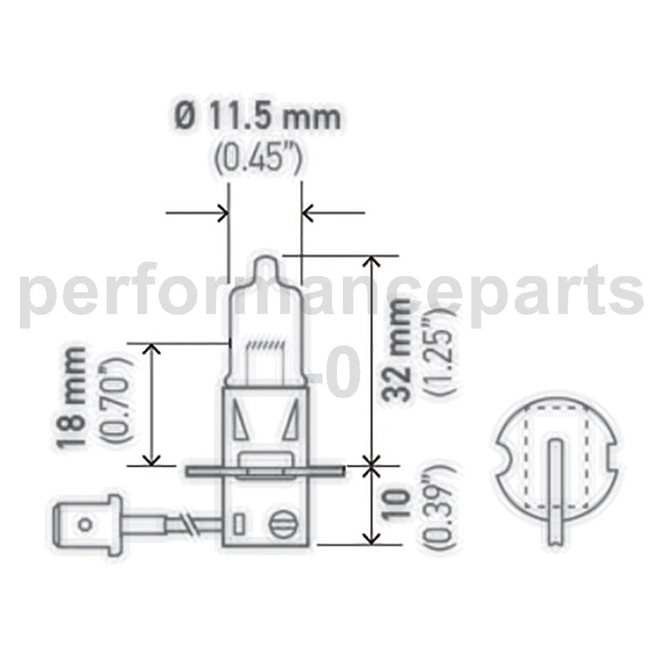 Bombilla de esquina delantera Hella para Ford F-250 1994-1996 Foto 2 de 4