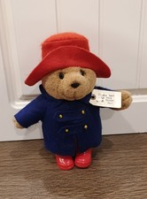 vintage eden paddington bear plush 8' collectible