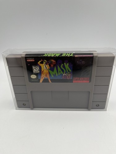 The Mask Nintendo SNES Cartridge Only Original / Getestet - Mit Hülle - Bild 7 von 7