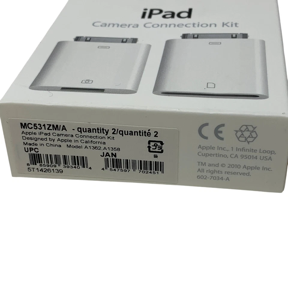 Apple iPad Camera Connection Kit NEW - Image 4 of 4