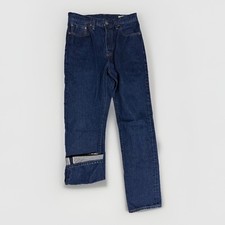 Levi s 501 90s Selvedge Jeans Womens W28 L32 Dark Indigo Button Fly Premium