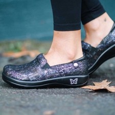 ALEGRIA Keli Pro Totally Cellular Clogs Comfort Shoes Size 38 EU, 8-8.5 US