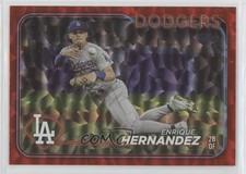 2024 Topps Series 2 Red Foil 51/199 Enrique Hernandez #398 lk8