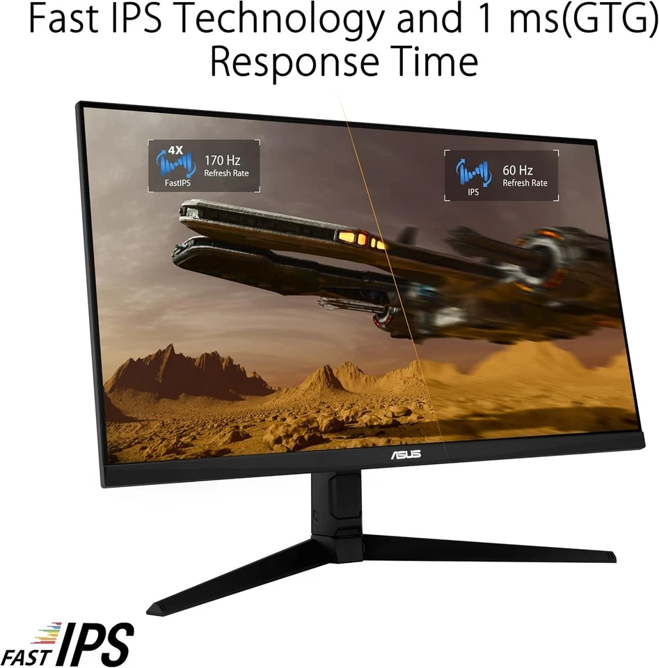 Elite 32-Inch Gaming Monitor with 170Hz Refresh, 1ms GTG & VESA Mount Capability - Image 4 of 4