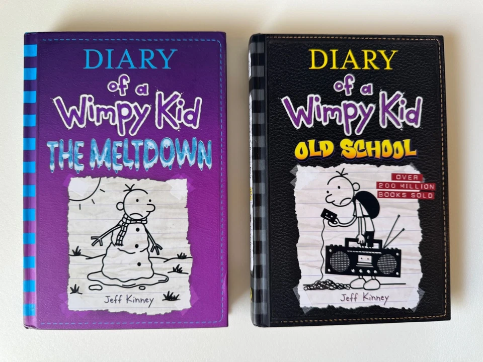 Four Books Diary of a Wimpy Kid The Getaway, Old School, Meltdown & Ugly Truth - Image 2 of 4