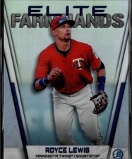 2019 Bowman Chrome #EF-RL Royce Lewis Elite Farmhands