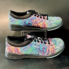 Dexter Ultra Groovy Slide Rite Womens Ladies Bowling Shoes Size 8.5 M B EUC