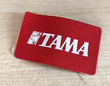 TAMA Red Cloth Canvas Adhesive Sticker "T" Logo Emblem Badge Part Unused New
