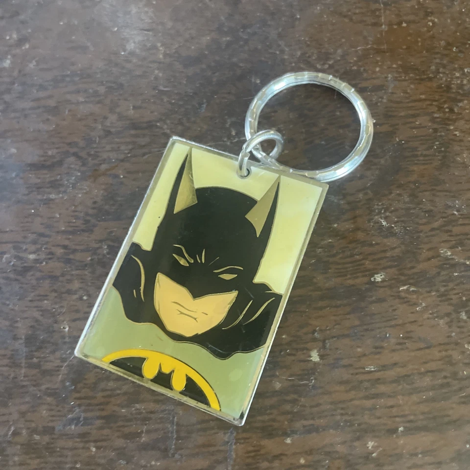 Vintage 1988 Gift Creations DC Comics Batman Keychain Made in Taiwan - Image 1 of 2