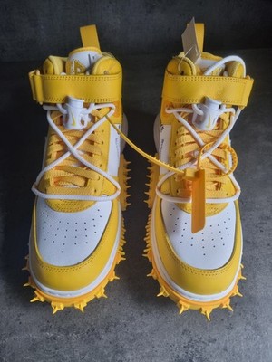 Nike x Off-White Air Force 1 Mid SP LTHR DR0500-101 Gr. 42.0