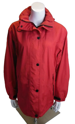 Maul Natural Damen Allwetter Jacke Laminat Größe 36 / S rot neu