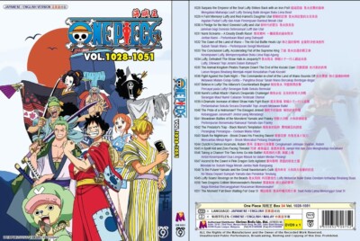 DVD~ANIME ONE PIECE 海贼王 BOX 34 VOL.1028-1051 REGION ALL ENGLISH