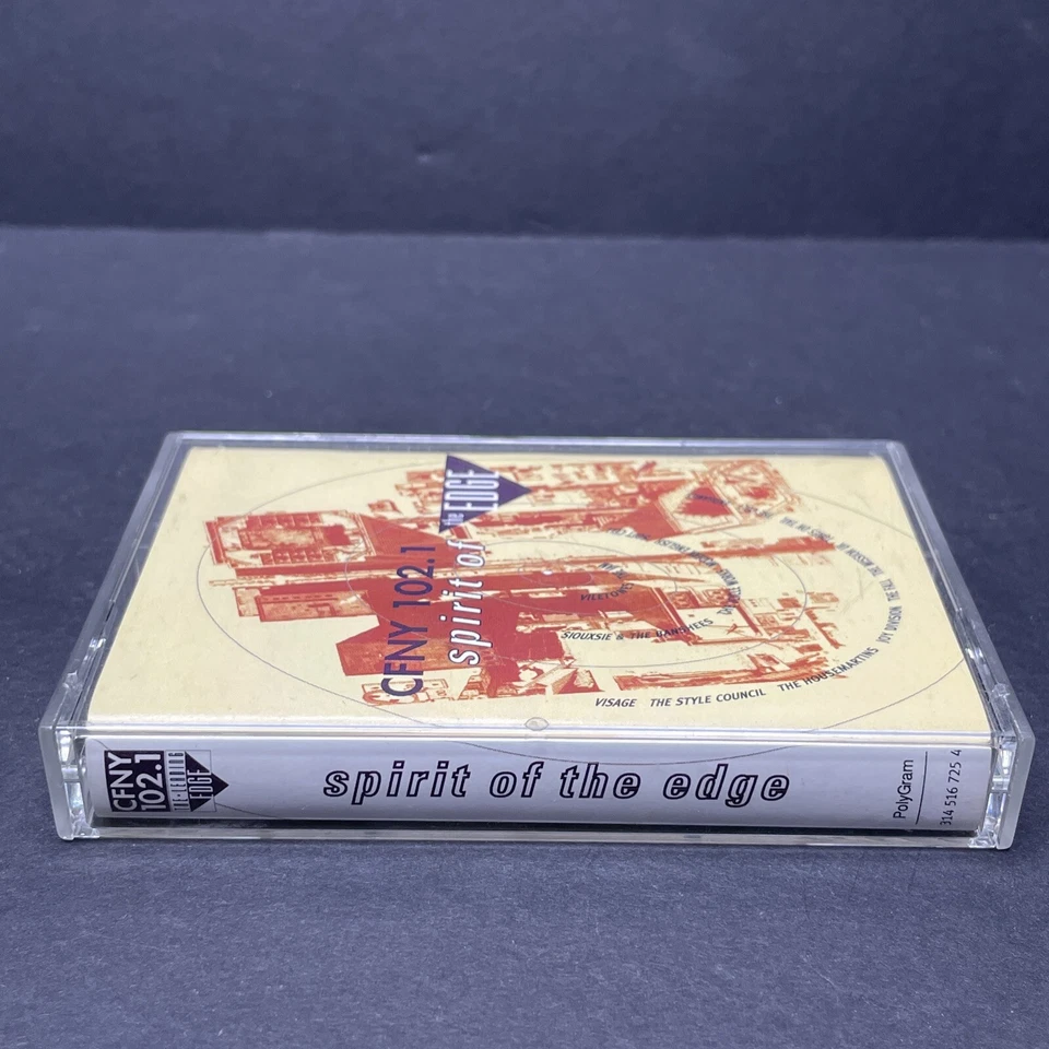 102.1 The Edge (Audio Cassette Tape 1994) Viletones, Tones On Tail, Joy Division Foto 3 de 4
