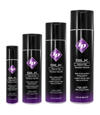 ID Silk Natural Feel Slippery Smooth Water & Silicone Hybrid Blend Lubricant