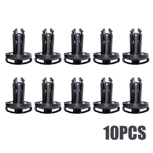 10Pcs Motorcycle Expanding Rivet Retainer Fastener Fairing Trim Clips For Honda - Picture 3 of 12
