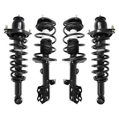 4Pcs Complete Struts shocks for 2009-2013 Toyota Corolla FWD Front and Rear