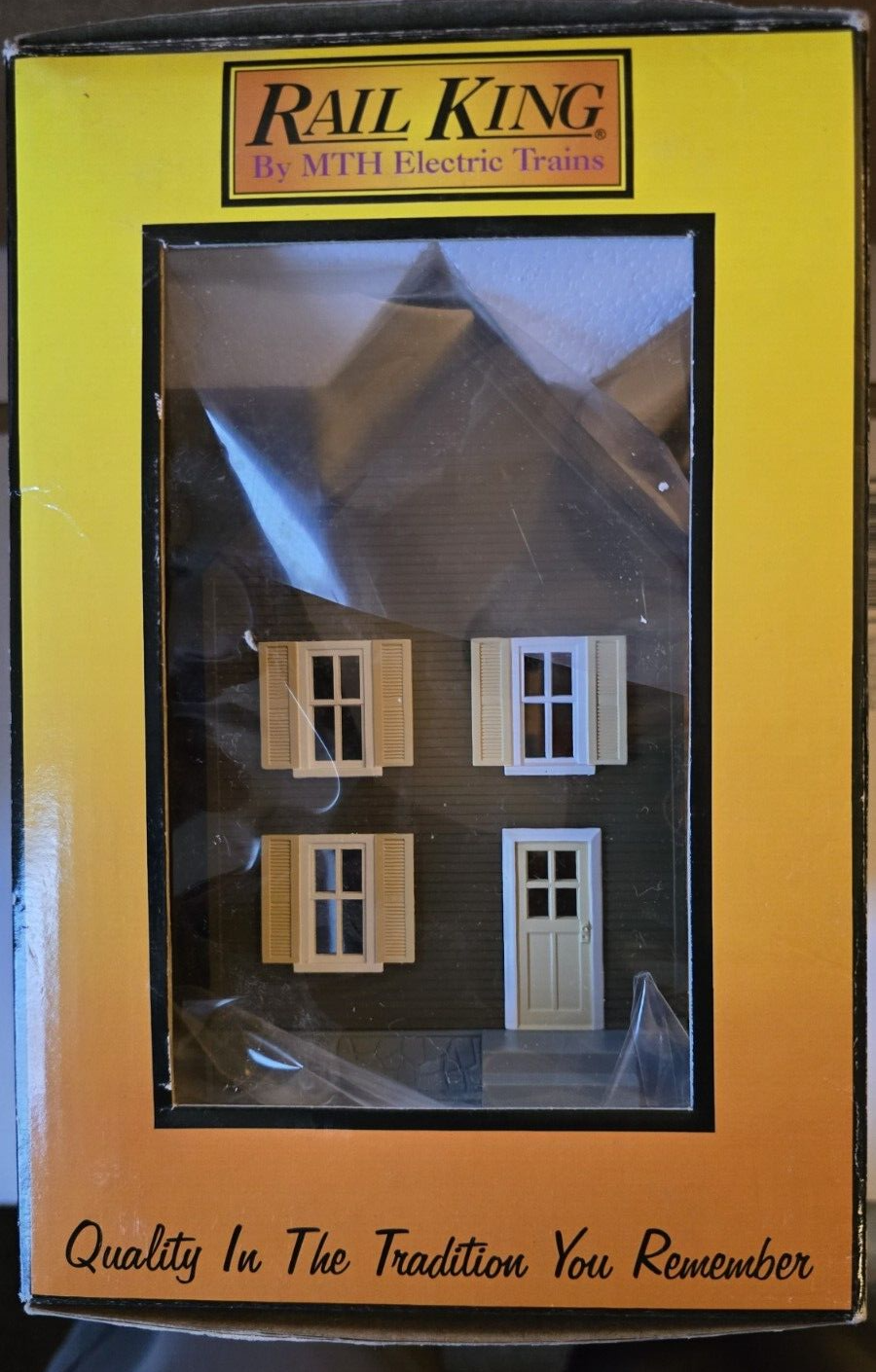 Rail King OScale Row House No. 309076, illuminated eBay