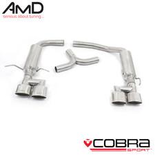 Cobra Mercedes C Class Quad Exit AMG Style Exhaust C200 C220 C250 CDI W204 ME11