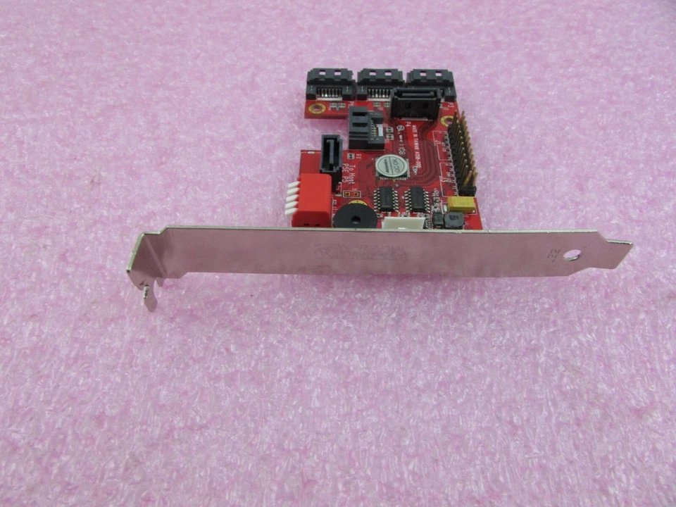 Addonics 5-Port SATA HPM-XA System Version AD5HPMSXA Raid Controller FH Bracket - Image 3 of 4