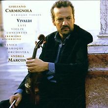 Vivaldi: Late Violin Concertos von Giuliano Carmignola, Ve... | CD | Zustand gut